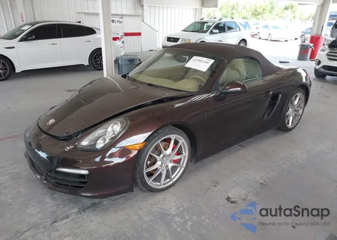 2015 Porsche Boxster S из США, поврежденный, VIN WP0CB2A84FS140959